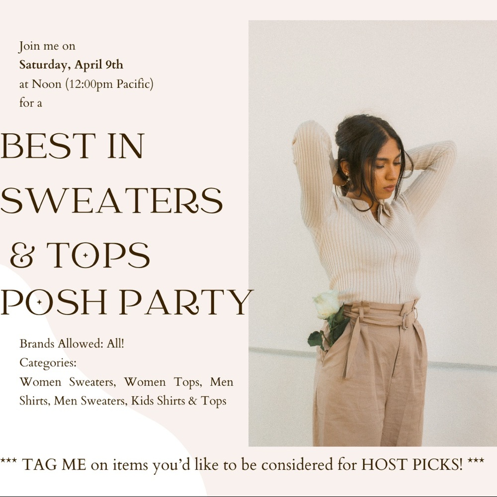 POSH PARTY! *Tag me for Host Picks*